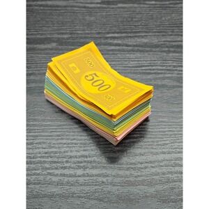 Monopoly Game Money Paper Bills Replacement‎ Parts Lot